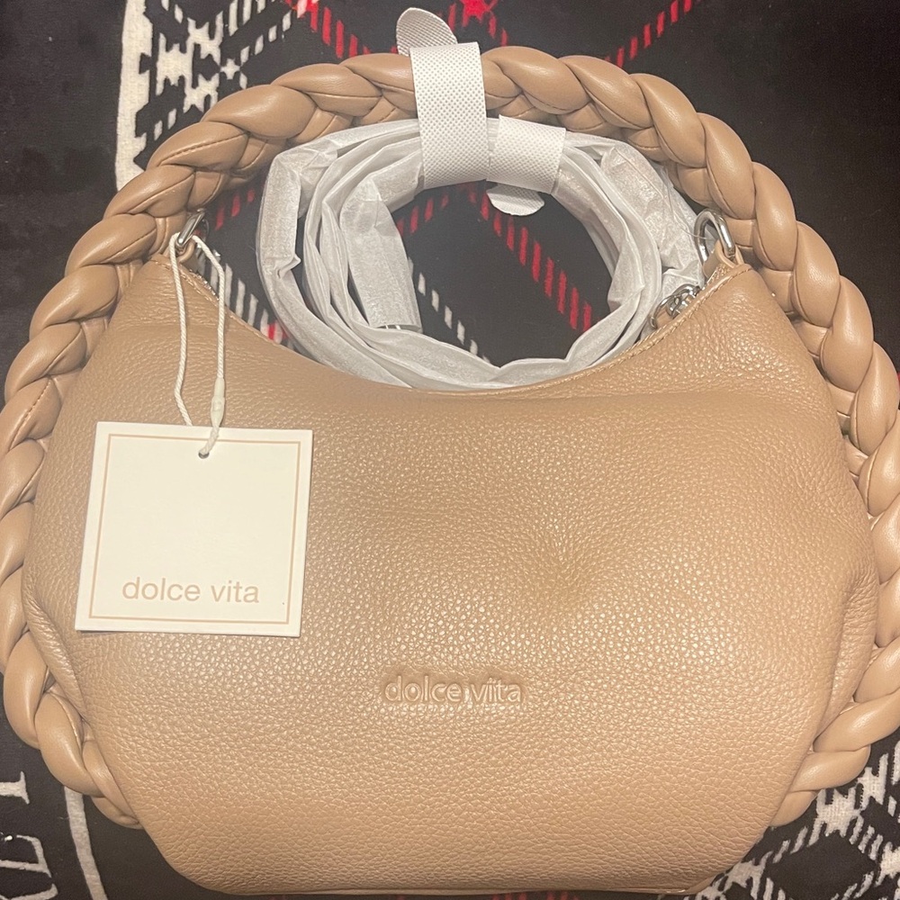 Dolce Vita Tan Crossbody Bag